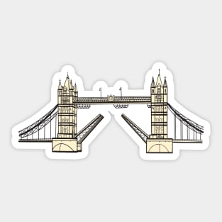 Tower Bridge London Sticker